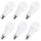 Luxrite A23 LED Light Bulb, E26 Base Bulb, 33 Watts, 4000 Lumens, Dimmable, 2700K Warm White Light, 6PK LR21455 - alternate 1