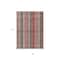 Homeroots 8' X 10' Red Pink And Pewter Plaid Washable Indoor Outdoor Area Rug 614002 - alternate 4