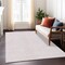Homeroots 3' X 5' Pink And Ivory Abstract Washable Indoor Outdoor Area Rug 594953 - alternate 6