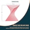 Leisuremod Triangular 15.75 in W, 17 in L, ABS Plastic, Pink RS17PI - alternate 7