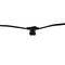 Bulbrite 48' STRING LIGHT 15 SOCKETS 36 SPACING E26 BLACK, NO BULBS 812480 - alternate 1