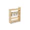 Rev-A-Shelf Maple Wood; Steel, Natural Maple, 8.75 in W, 25.5 in H, 21.63 in D 448UT-BCSC-8C - alternate 1