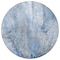 Homeroots 8' Round Ivory Blue and Gray Round Abstract Washable Non Skid Indoor Outdoor Area Rug 559591 - alternate 2
