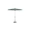 Treasure Garden 9 ft Patio Umbella, aluminum, fiberglass ribs, outdoor, Spa UM840-SS 5413 Spa - alternate 1