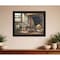 Homeroots His Morning Coffee 2 Black Framed Print Wall Art 407411 - alternate 2