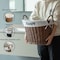 Wickerwise Handwoven Laundry Basket with Liner & Handles - Boho Decorative Storage Hamper for Clothes QI003106.BN.NEW - alternate 5