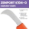 Zenport Harvest Utility Knife, 3-Inch Serrated Blade K104-O - alternate 3