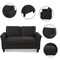 Homeroots 54" Sofa With Black Legs 601955 - alternate 3
