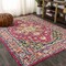 Jonathan Y Brooklyn Geometric Medallion Red/Pink 5 ft. x 8 ft. Area Rug MDP207C-5 - alternate 4