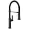 Delta Rhett Single Handle Pull-Down Spring Kitchen Faucet 18829-BL-DST - alternate 1