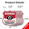 Signmission Neighborhood Crime Watch Shield Sign War, 12 inch X 12 inch, Aluminum Metal Sign, 5PK SHI-A-5Pack-12-387 - alternate 4