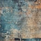 Homeroots 3' X 5' Teal Blue Black And Copper Abstract Washable Indoor Outdoor Area Rug 606074 - alternate 2