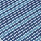 Homeroots 3' X 5' Sky Blue And Denim Blue Striped Washable Indoor Outdoor Area Rug 610504 - alternate 3