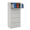 Hirsh 30" W 5 Drawer Lateral File Cabinet, Light Gray, A4/Legal/Letter 14981 - alternate 2