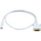 Monoprice White Mini Display Port to DVI Cable, 3ft 32AWG 5998 - alternate 1