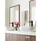 Amerock Glacio Clear/Golden Champagne Contemporary 8 in. 203 mm Towel Bar BH36065CBBZ - alternate 2