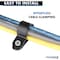 Kable Kontrol Cable Clamp, Nylon 6/6, 1/4 in Bundle Dia., Black, 0.787 in L, 100 PK CCUC1-025-100-BLACK - alternate 3