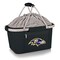 Picnic Time Family Of Brands NFL Baltimore Ravens - Metro Basket Collapsible Cooler Tote 645-00-175-034-2 - alternate 1