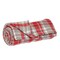 Homeroots Red Woven Cotton Plaid Throw Blanket 478662 - alternate 6