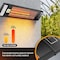 Dr Infrared Heater 1500W Greenhouse Patio Heater with Temperature Control and Digital Thermostat, Remote Control DR-268 - alternate 3