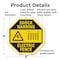 Signmission Shock Warning Electric Fence, 6 Inch X 6 Inch, Plastic Sign OC-P-6-51 - alternate 4