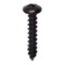 Auveco #10 x 1in Phillips Pan Head Tapping Screw - Black Oxide, 50PK 11923 - alternate 1