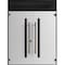 Vdomdoors Aluminum Double Doors Dekton 0163 Venezia Noce Top Transom Entry Door Painted (W72xH96) Left hand I DEKTON0163DEXD-VEN-W72xH96+16-LH-I - alternate 3