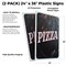 Signmission Pizza, Plastic Signs Only 24 Inch x 36 Inch, Corrugated Plastic, 2PK CSB-2436-2PACK-30416 - alternate 2