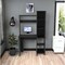 Homeroots 40" Black Computer Desk 477860 - alternate 4