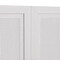 Homeroots 31in White Wood Accent Cabinet With Two Doors 691111 - alternate 3