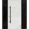 Vdomdoors Steel Door Deux 6072 Black Enamel 2 Sidelight Exterior Windows Sidelites/ Entry Door Painted W14+36 DEUX6072EXD-BLK-W14+36+14 X H80-LH-I - alternate 4