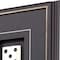 Homeroots Set Of Four Dominoes Black Framed Print Wall Art, 4PK 525539 - alternate 2