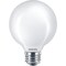 Signify 60W Equivalent Daylight G25 Medium Frosted LED Decorative Light Bulb, 3PK 567446 - alternate 3