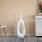 Uniquewise 36-Inch Frosted White Fiberglass Tall Floor Vase - Decorative Vase for Modern Home Decor QI004677.M - alternate 4