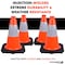 Traffic Kontrol 12in Traffic Safety Cone, 1.7Lbs, Orange, 4in Hi Intensity Reflective Collar, Bulk Pallet, 393PK TKTC-12-1.7-OR-1C-393 - alternate 2