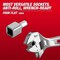 Milwaukee Tool Bit Socket, 1/4" Drive, Chrome, S2 Steel 45-34-1117 - alternate 3
