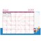 House Of Doolittle Academic Monthly Planner, Seasonal, 12 Months, Jul-Jun, 7 in x 10 in, Bright Blue Cover 2395-08 - alternate 3