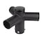 J&H Led 11 in. 120-Degree Triple Spoke Mounting Bracket Tenon Adapter for LED Outdoor Pole Lights JH-1TSB120-54C - alternate 1