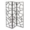Homeroots 70" Brown Solid Wood Folding Three Panel Screen Room Divider 342748 - alternate 1
