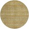 Homeroots 8' Artichoke Green Gold And Beige Round Southwestern Washable Indoor Outdoor Area Rug 615946 - alternate 3