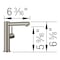 Blanco Alta II Beverage, Satin Platinum 443257 - alternate 3