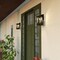 Vaxcel Acadia Matte Black Rustic Outdoor Wall Sconce Light, Clear Seeded Glass T0811 - alternate 5
