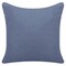 Homeroots 20" Blue Cotton Throw Pillow With Buttons 535248 - alternate 2