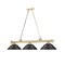Z-Lite Cordon Heritage Brass 3 Light Billiard 2306-3HBR-SMB - alternate 3