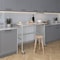 Amgood 30in D x 48in L Stainless Steel Open Base Table, 3in Casters AMG WT-3048-RCB-WHEELS-Z - alternate 5