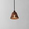 Jonathan Y Hattie 8.8 in. 1-Light Coastal Bohemian Metal and Woven Rattan LED Pendant Light, Black/Dark Brown JYL5711B - alternate 5