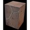 Homeroots 20" Black Distressed Solid Wood Square End Table 555312 - alternate 4