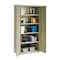 Hirsh Storage Cabinet, 72 in H, 36 in W, 18 in D, Recessed Twist, Keyed, Putty, 4 Shelves 22004 - alternate 5