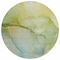 Homeroots 8' Round Green Round Abstract Washable Non Skid Indoor Outdoor Area Rug 559807 - alternate 3