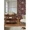 A-Street Prints Praslin Merlot Botanical Wallpaper 4014-26449 - alternate 2